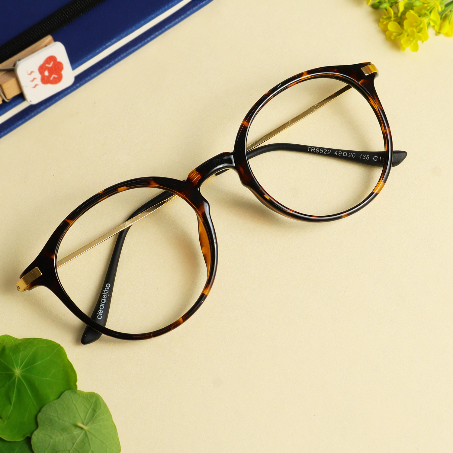 Leopard Print full Rim Round Cleardekho- TR-9522 Eyeglass - ClearDekho - Eyeglasses, Sunglasses, Contact Lens, Frames Leopard Print full Rim Round Cleardekho- TR-9522 Eyeglass - ClearDekho - Eyeglasses, Sunglasses, Contact Lens, Frames